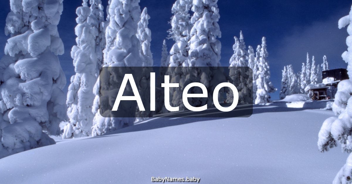 Alteo