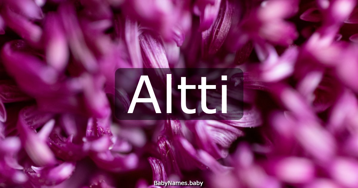 Altti