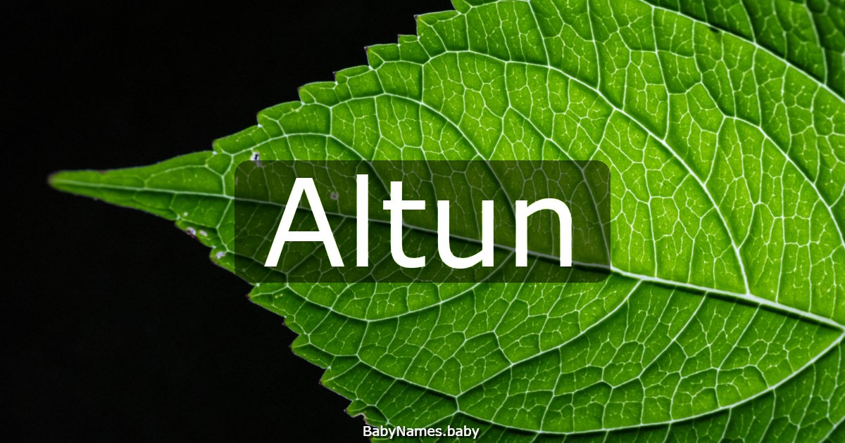 Altun