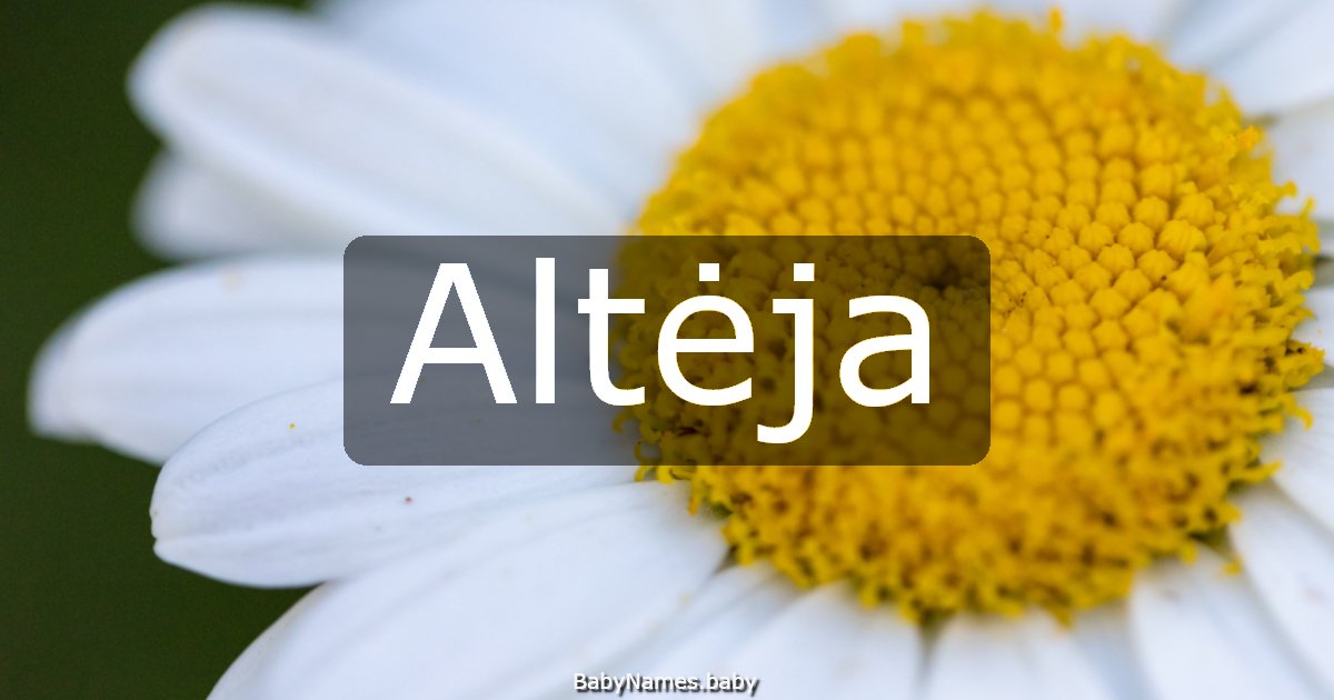 Altėja