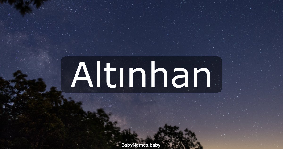 Altınhan
