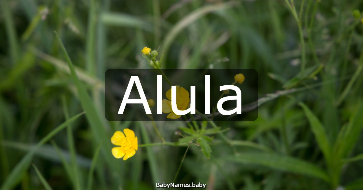 Alula