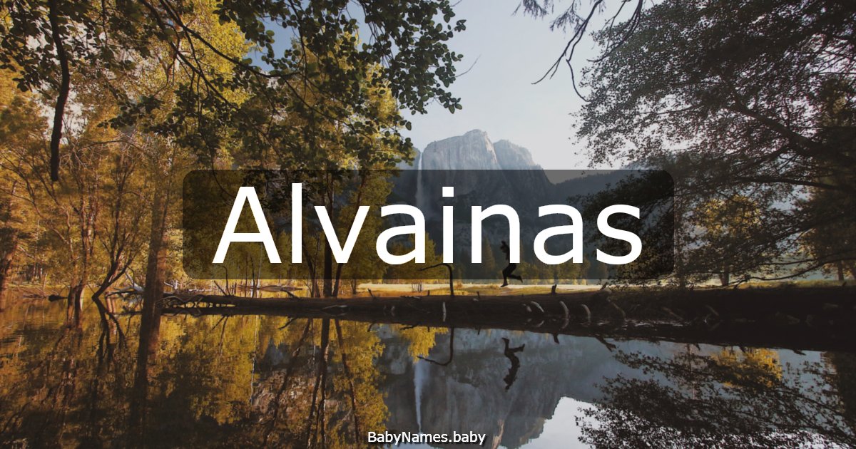 Alvainas