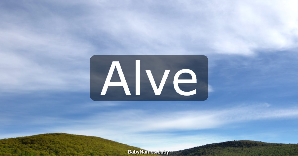 Alve