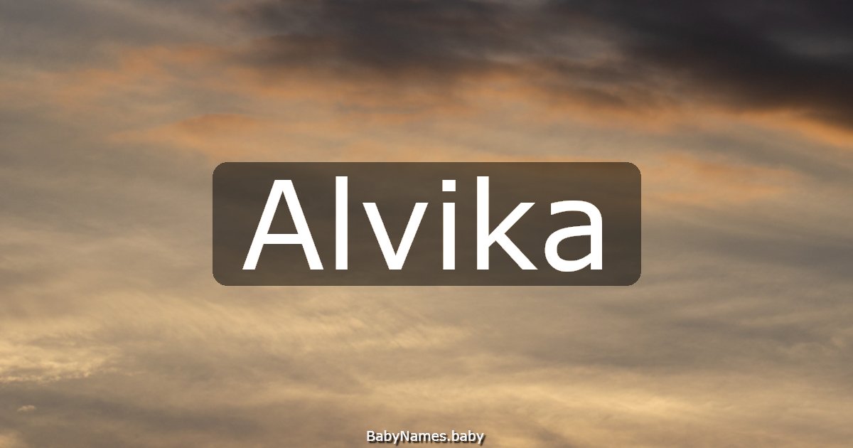 Alvika
