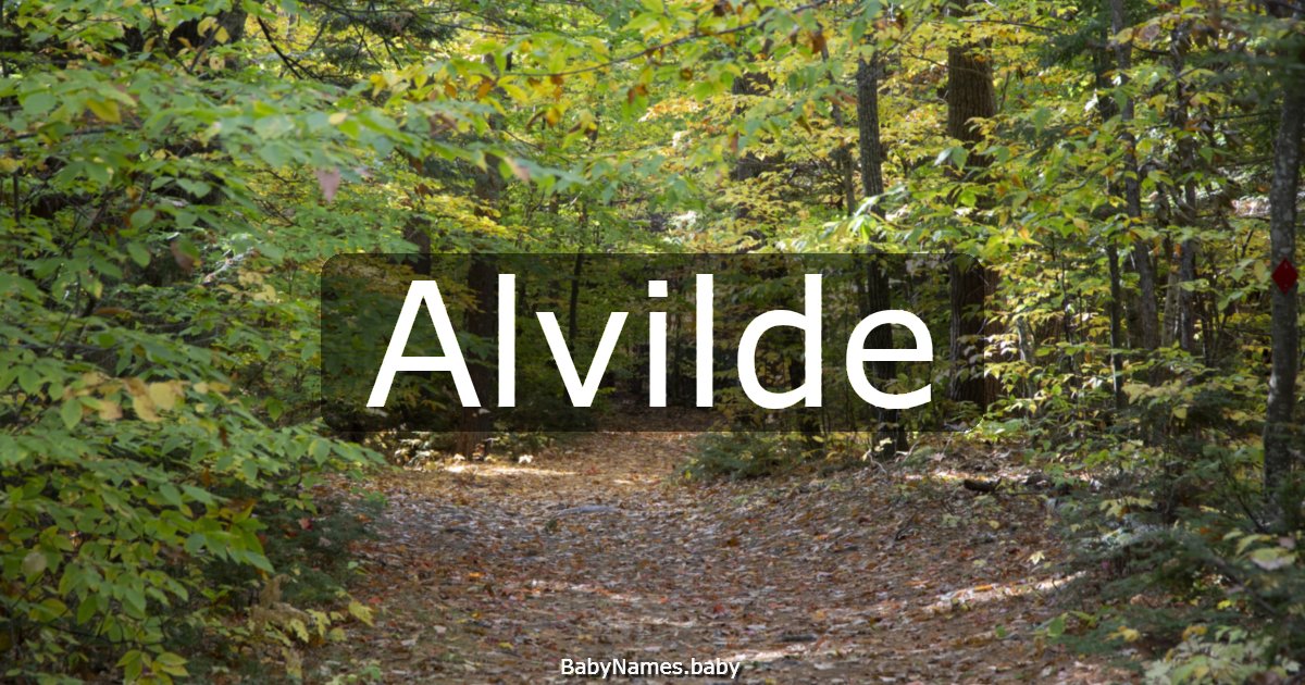 Alvilde