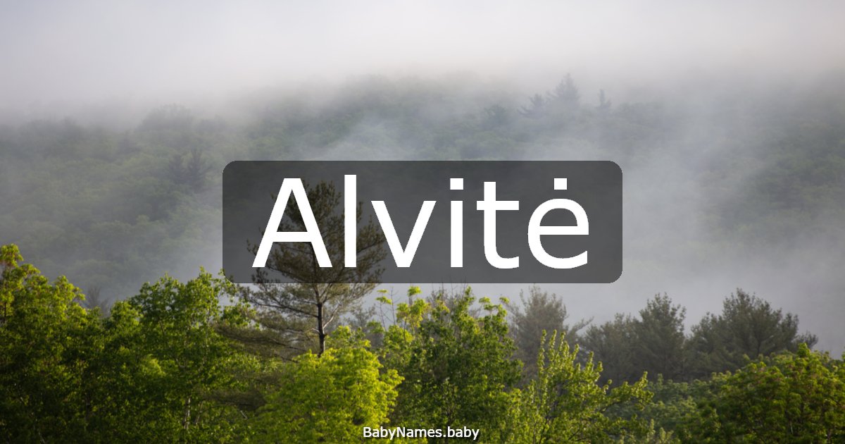 Alvitė