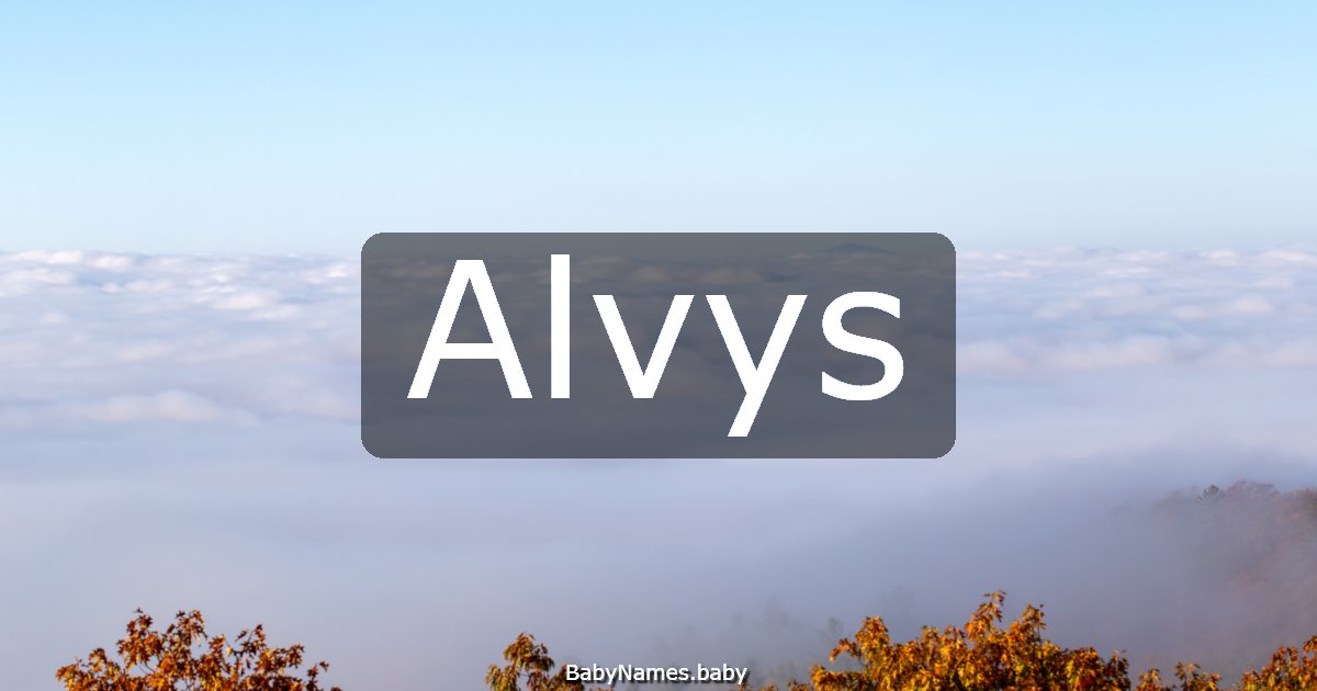 Alvys