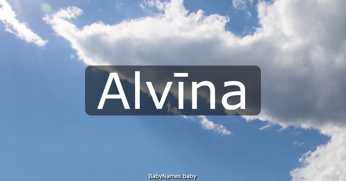 Alvīna