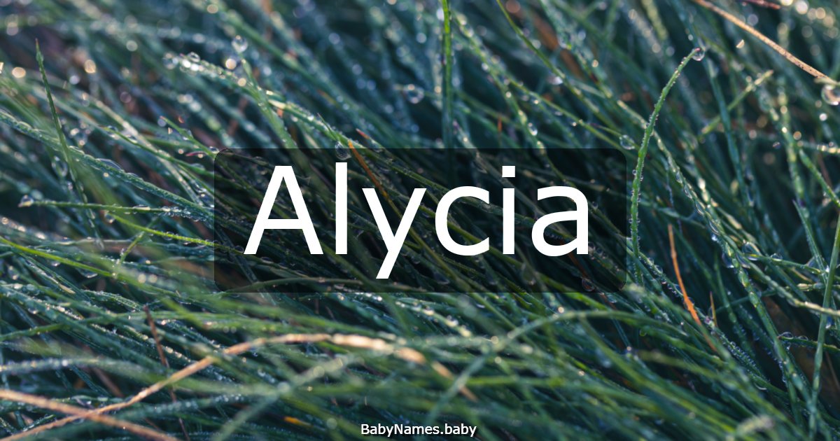 Alycia