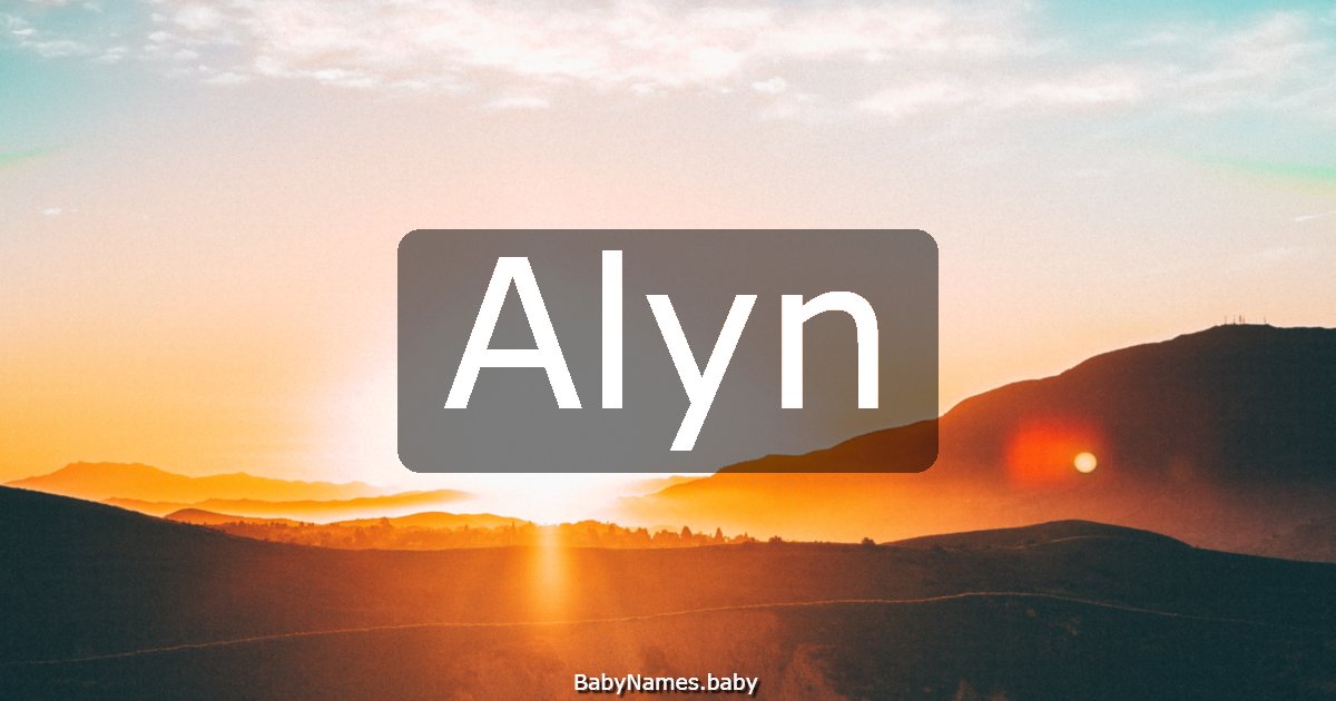 Alyn