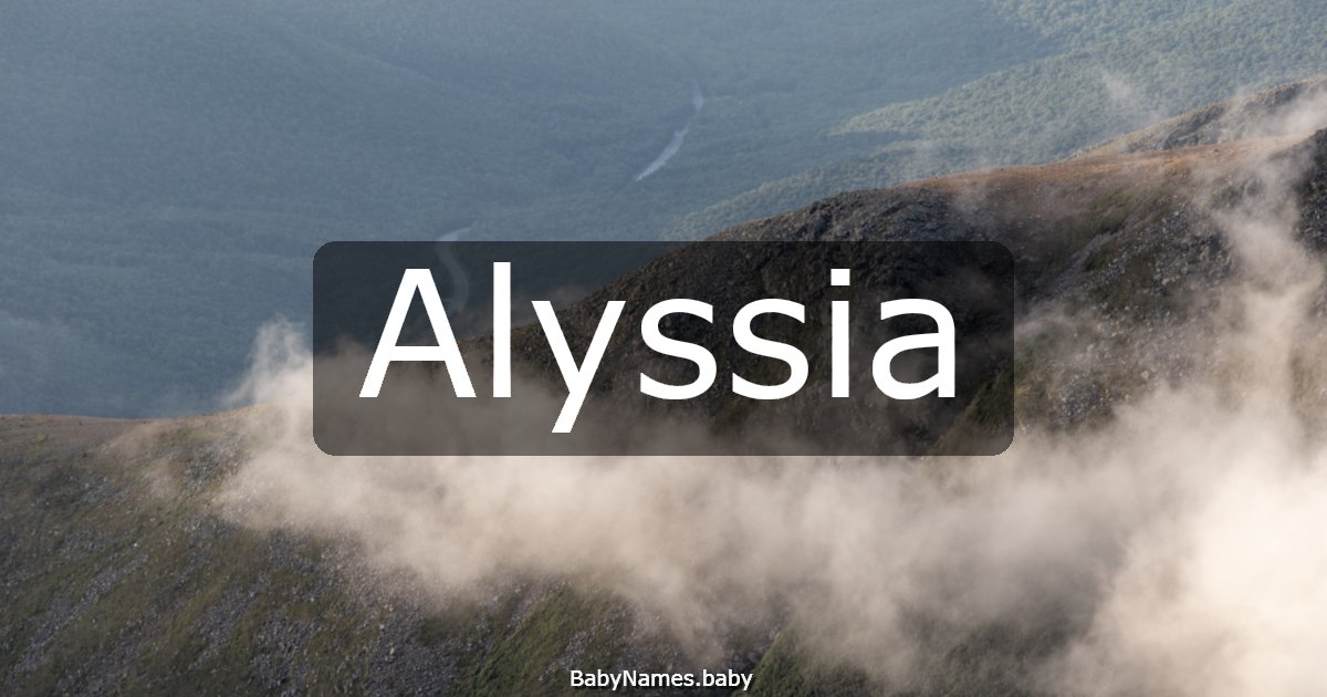 Alyssia