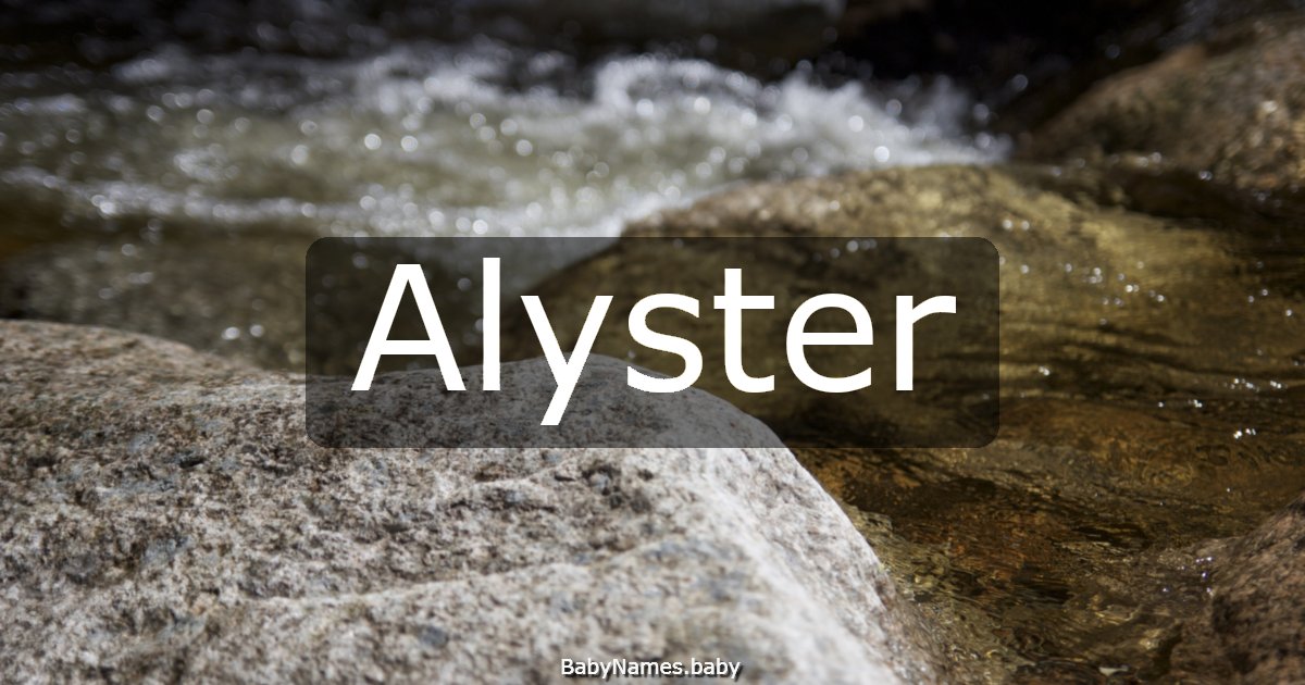 Alyster