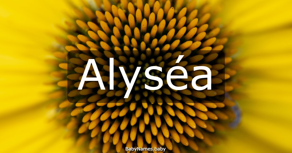 Alyséa