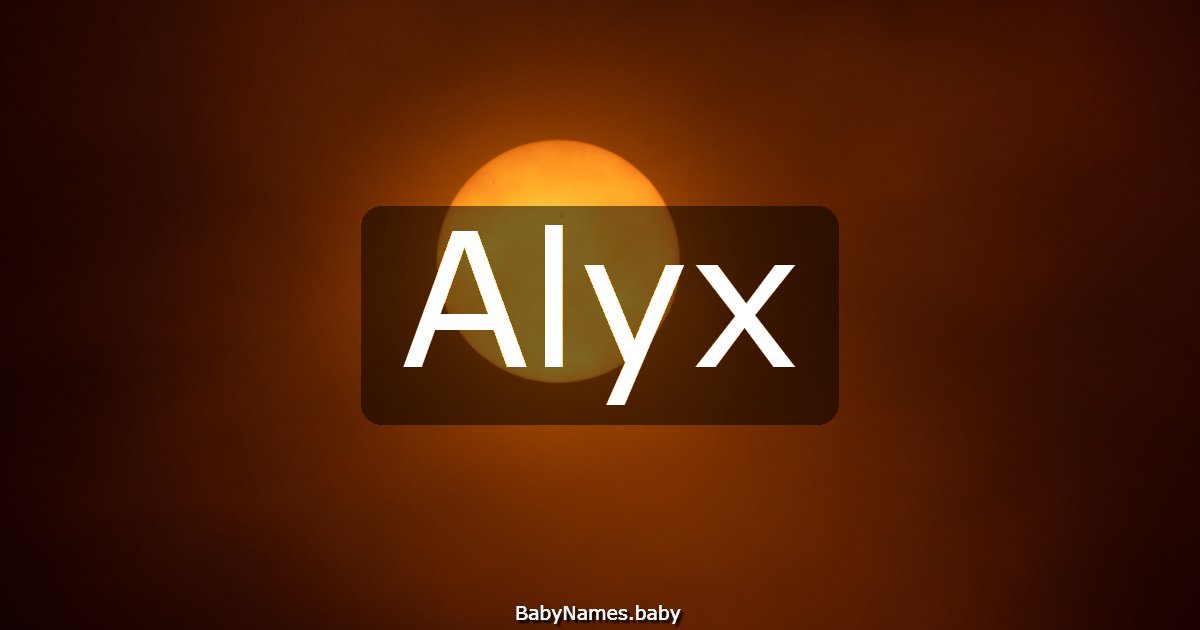 Alyx