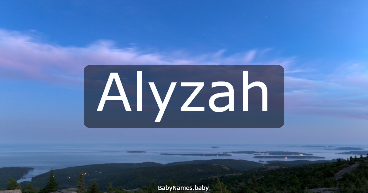 Alyzah