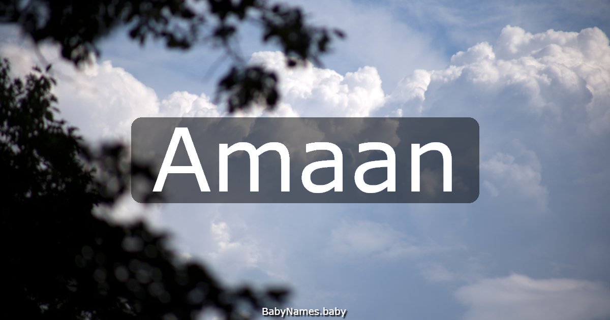 Amaan