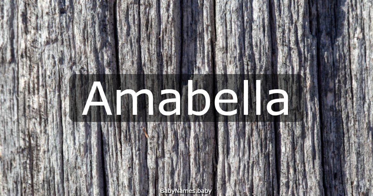 Amabella
