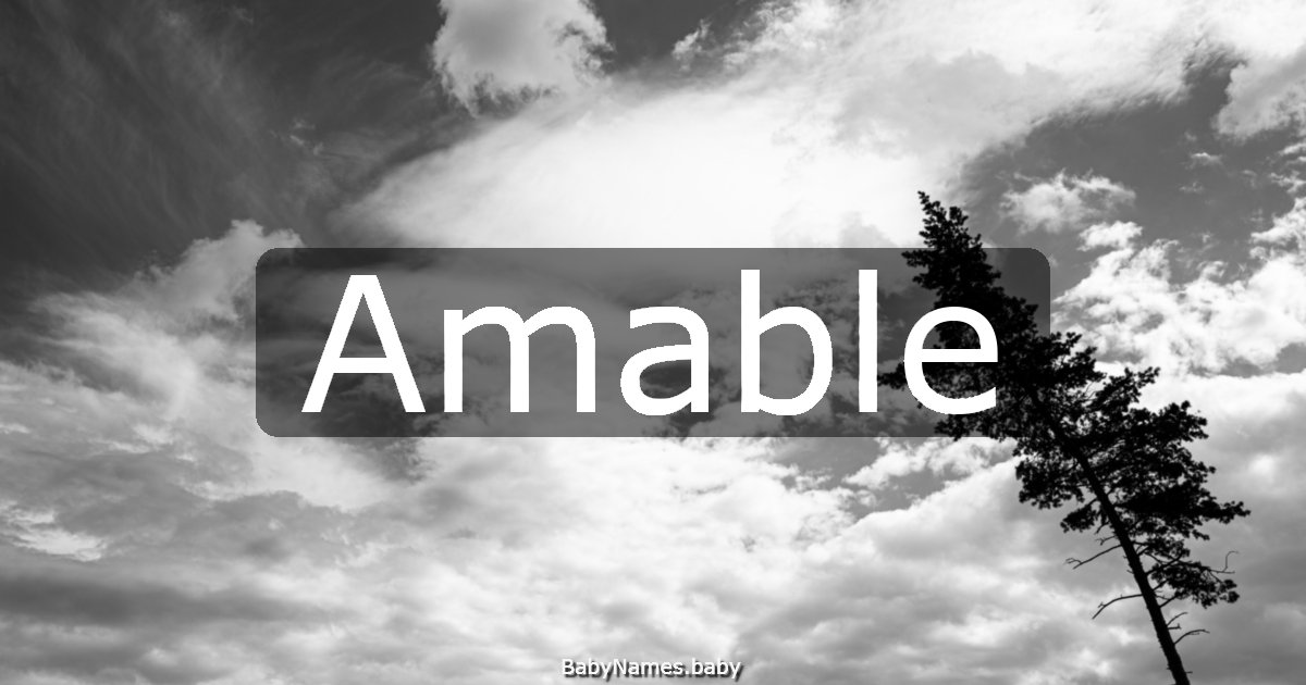 Amable