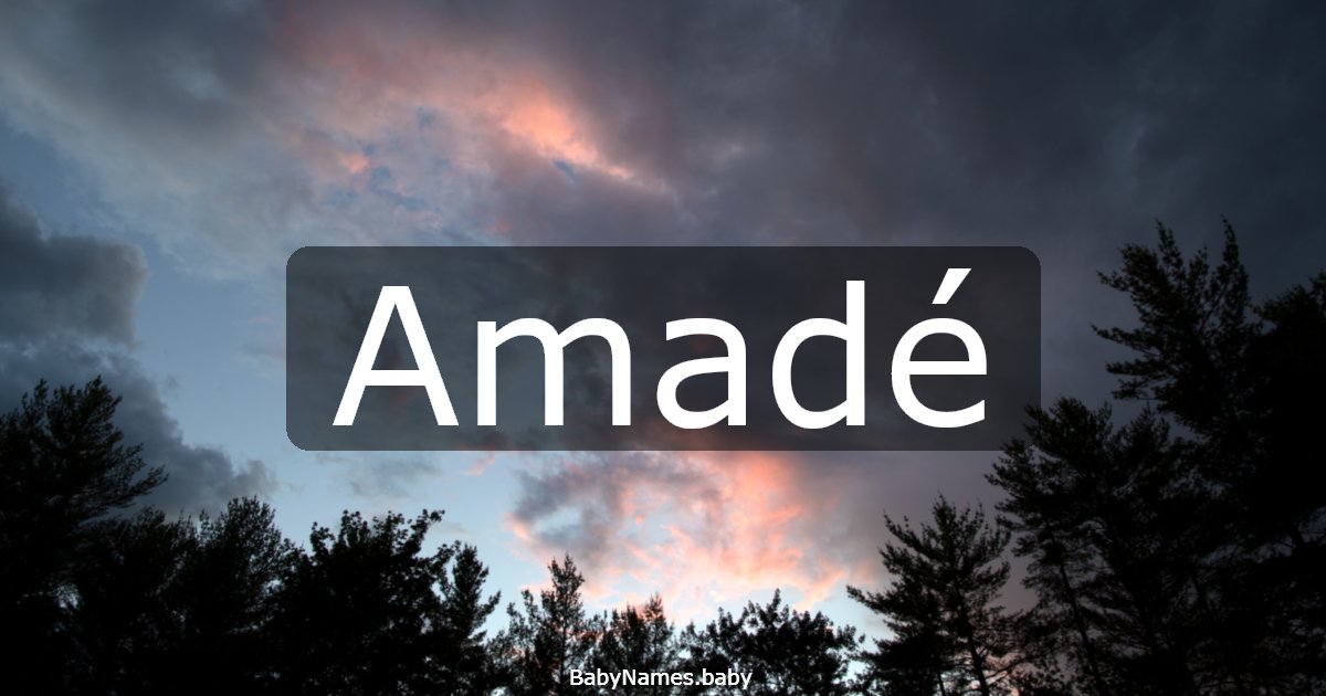 Amadé