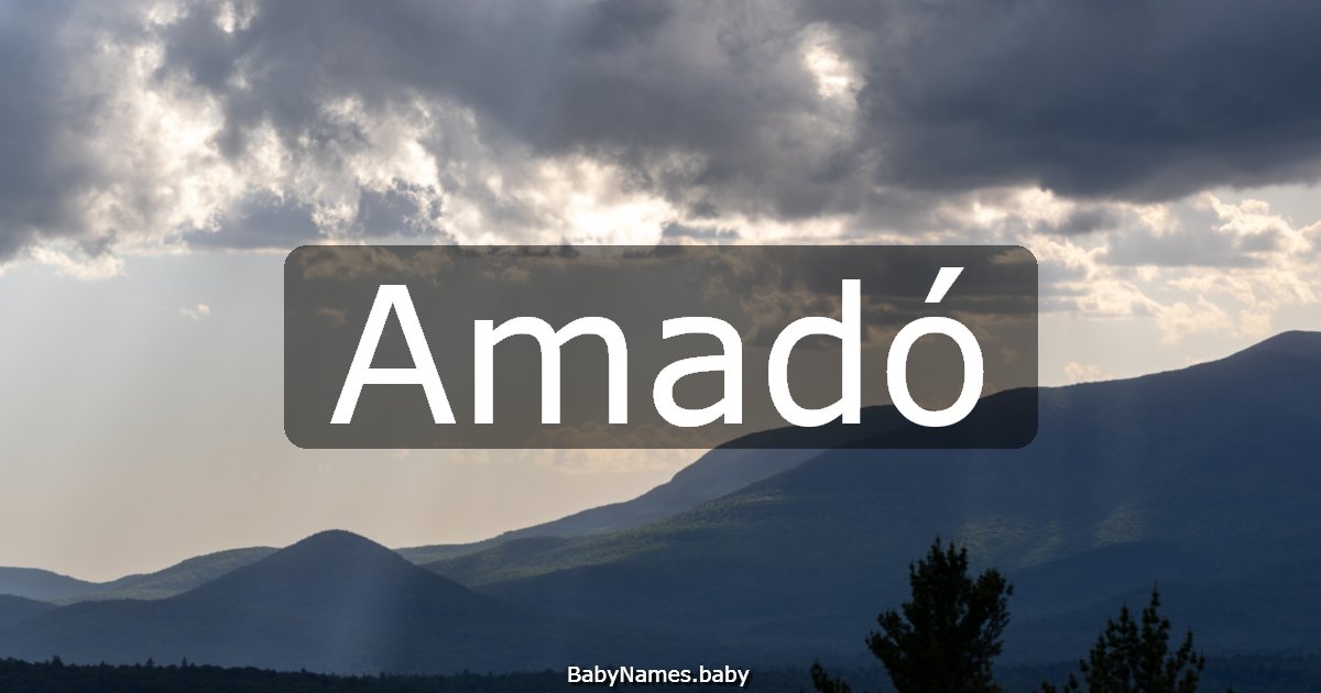 Amadó