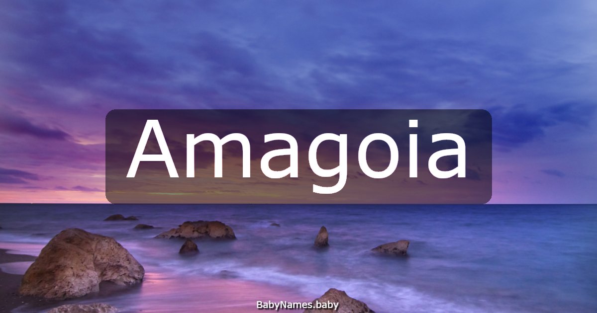 Amagoia