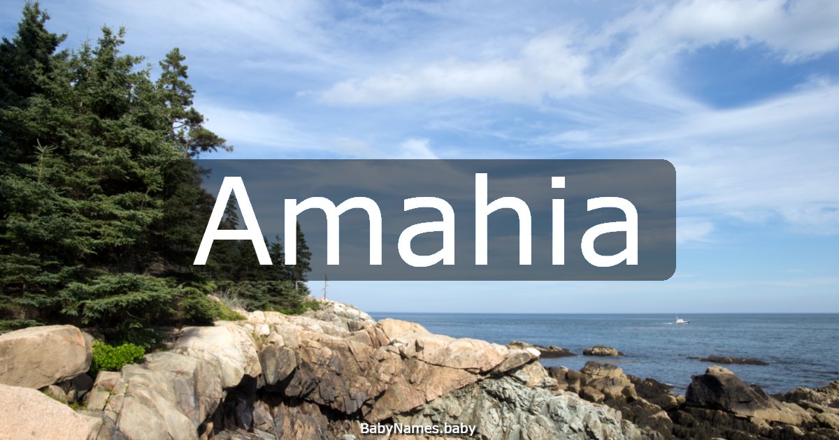 Amahia