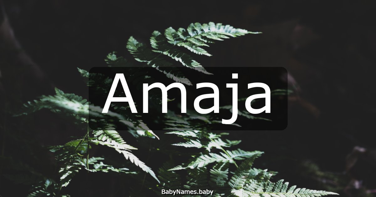 Amaja