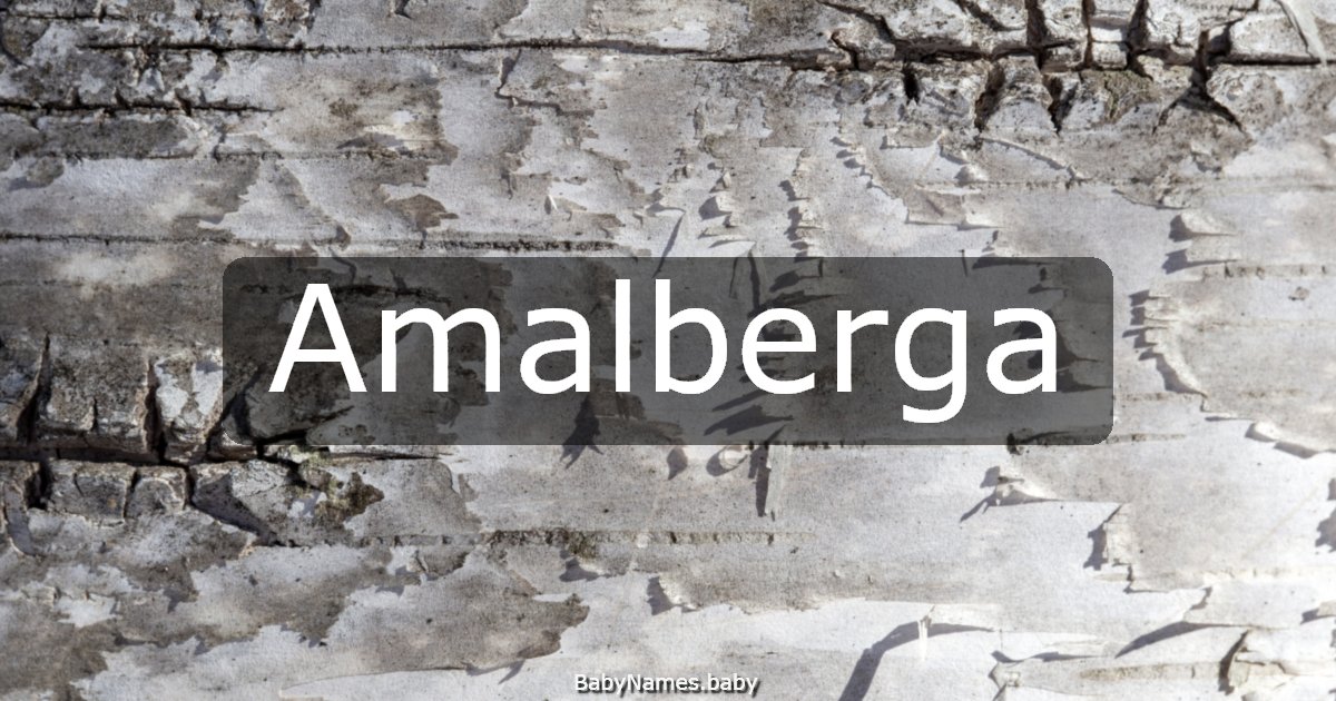 Amalberga