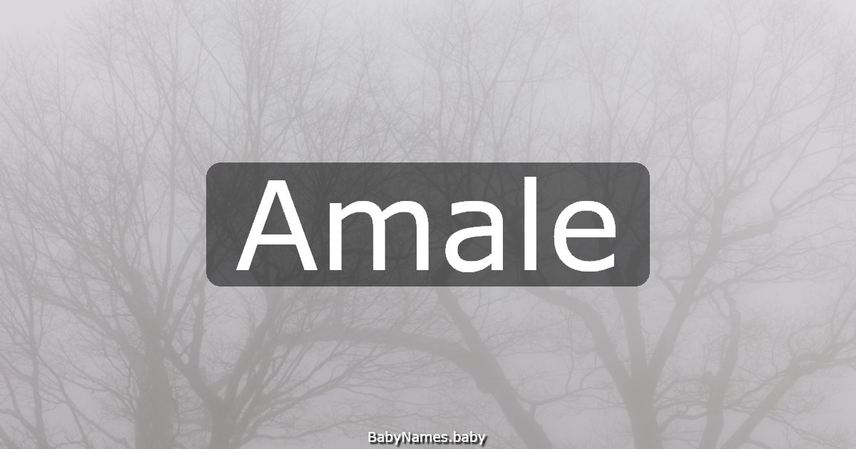 Amale