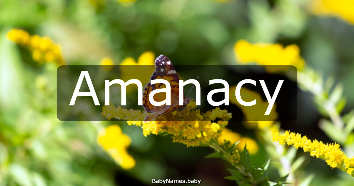 Amanacy