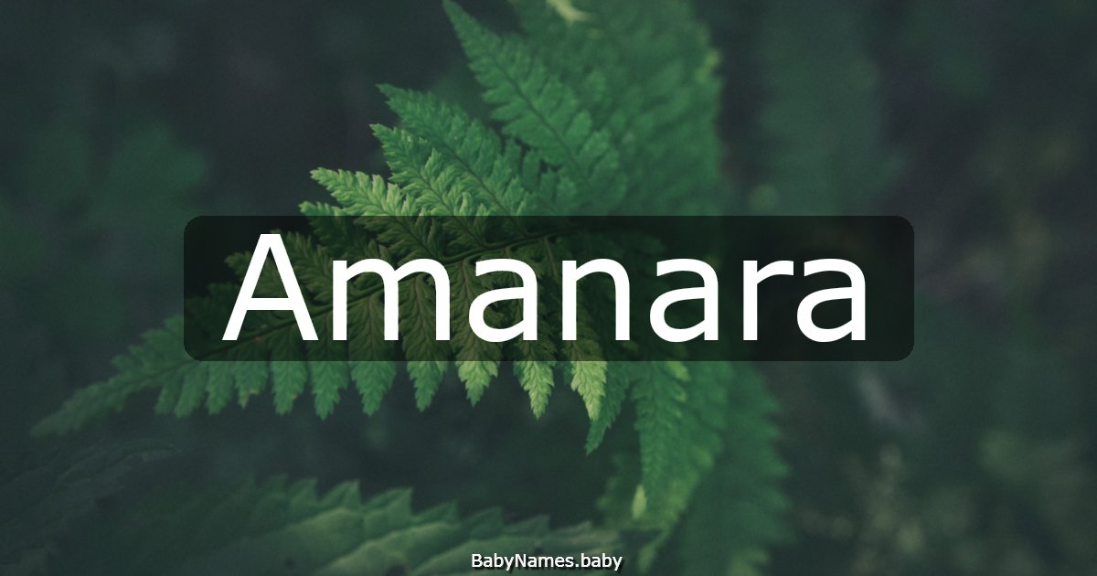 Amanara