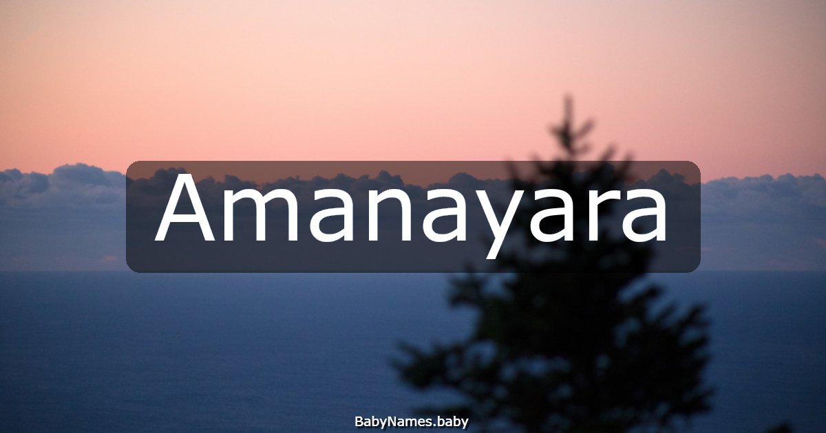 Amanayara