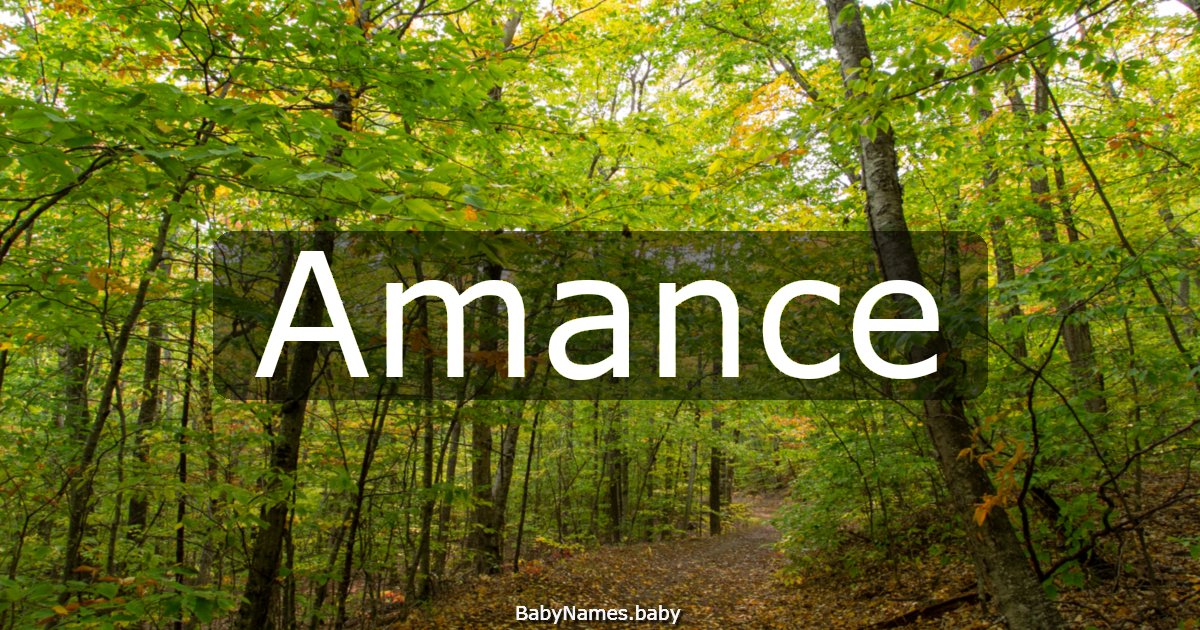 Amance