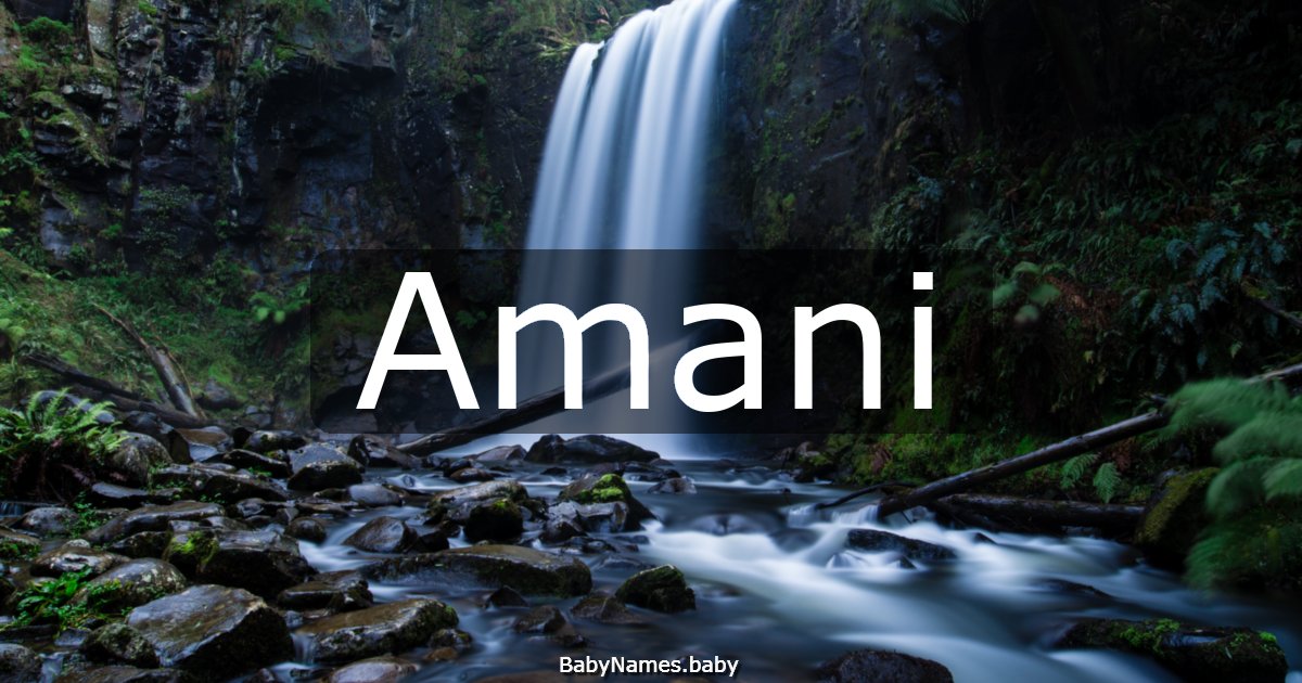 Amani