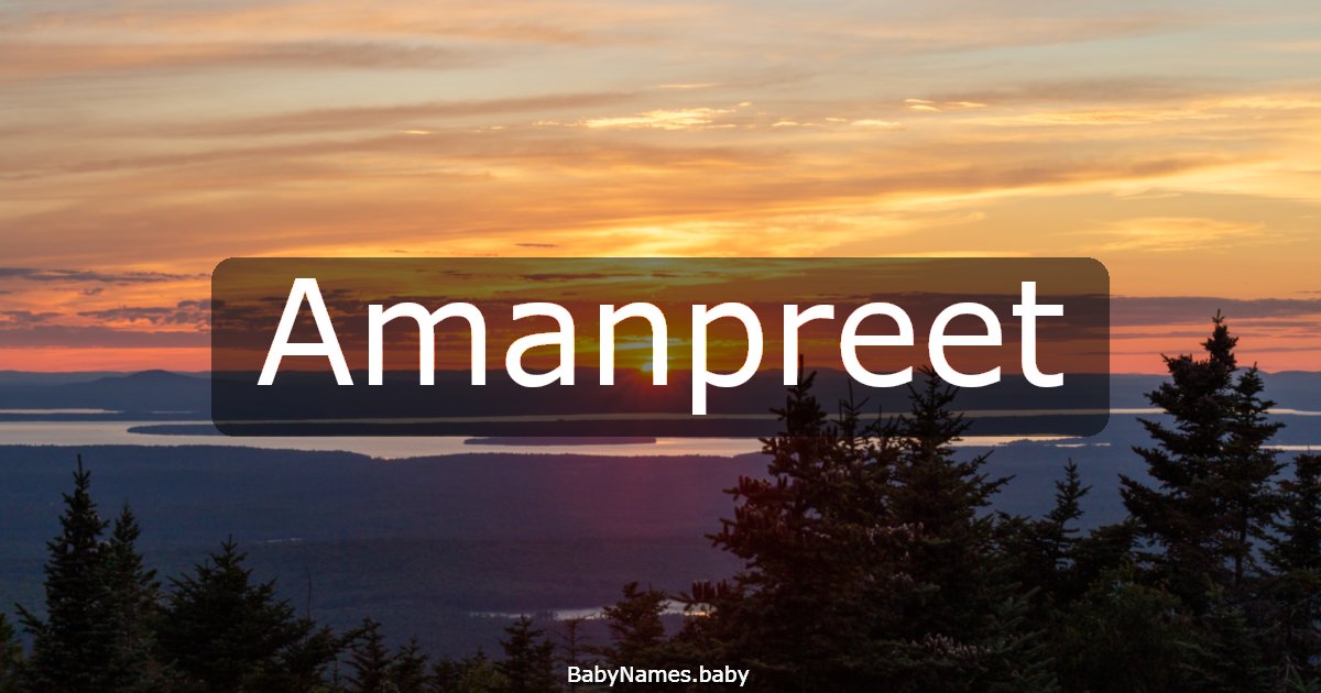 Amanpreet
