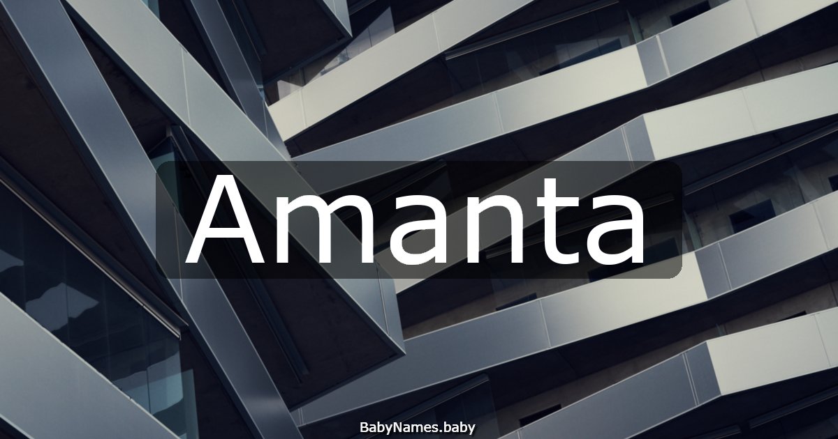 Amanta