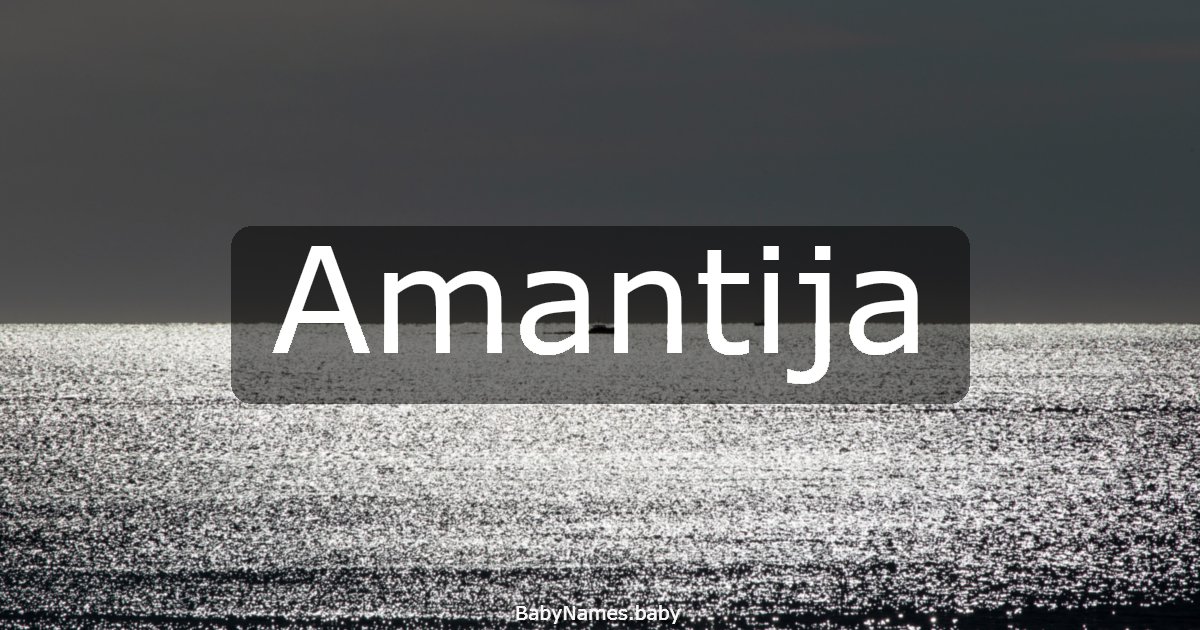 Amantija