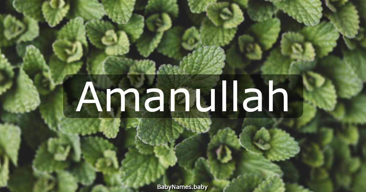 Amanullah