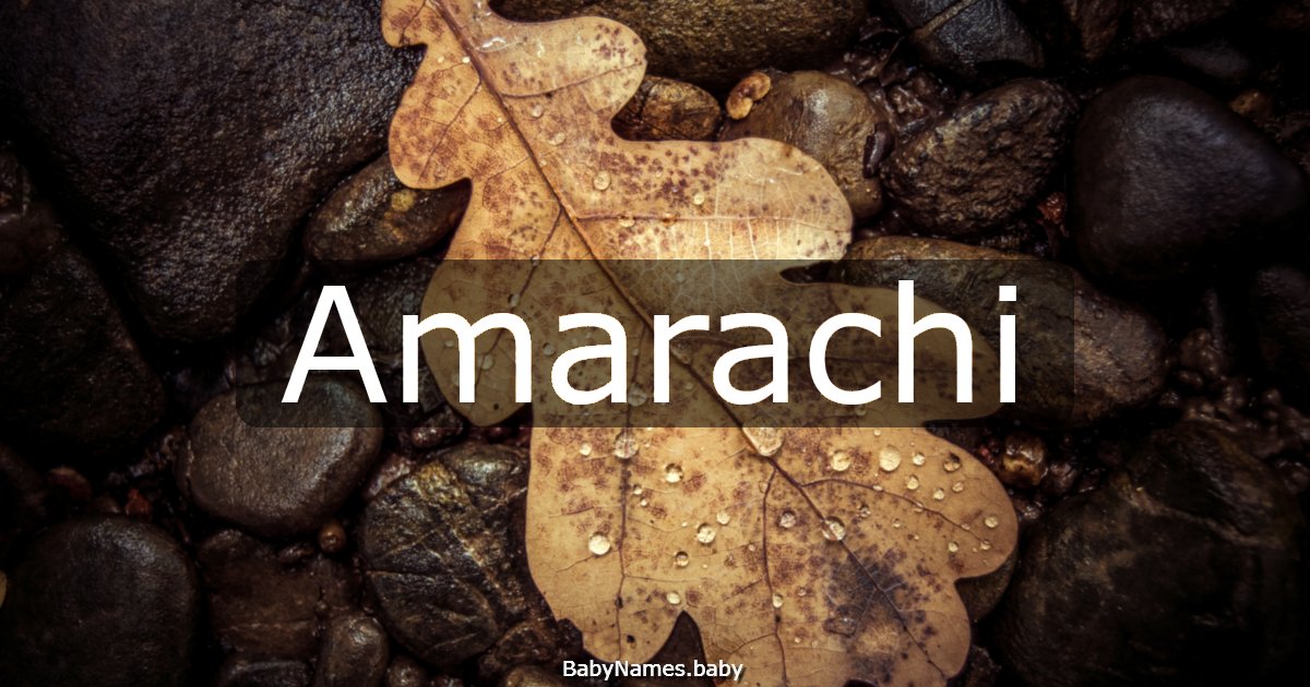 Amarachi