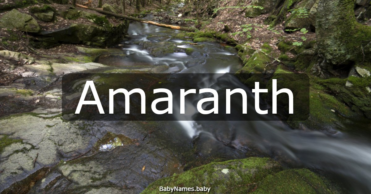Amaranth