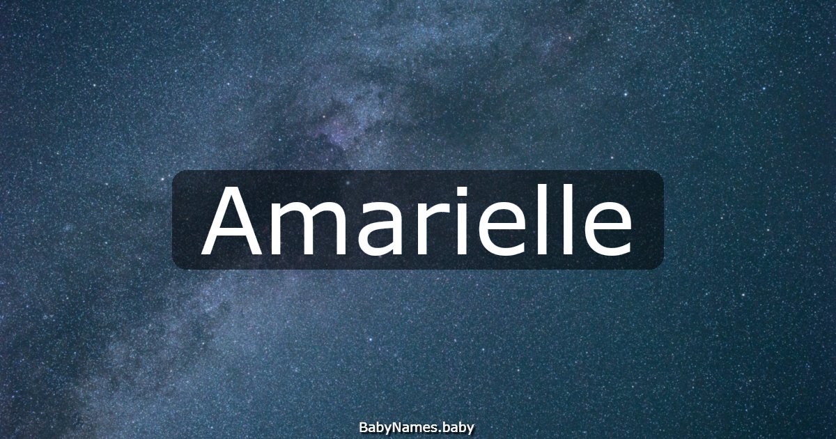 Amarielle