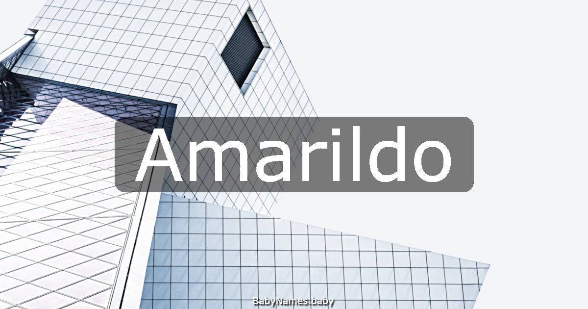 Amarildo