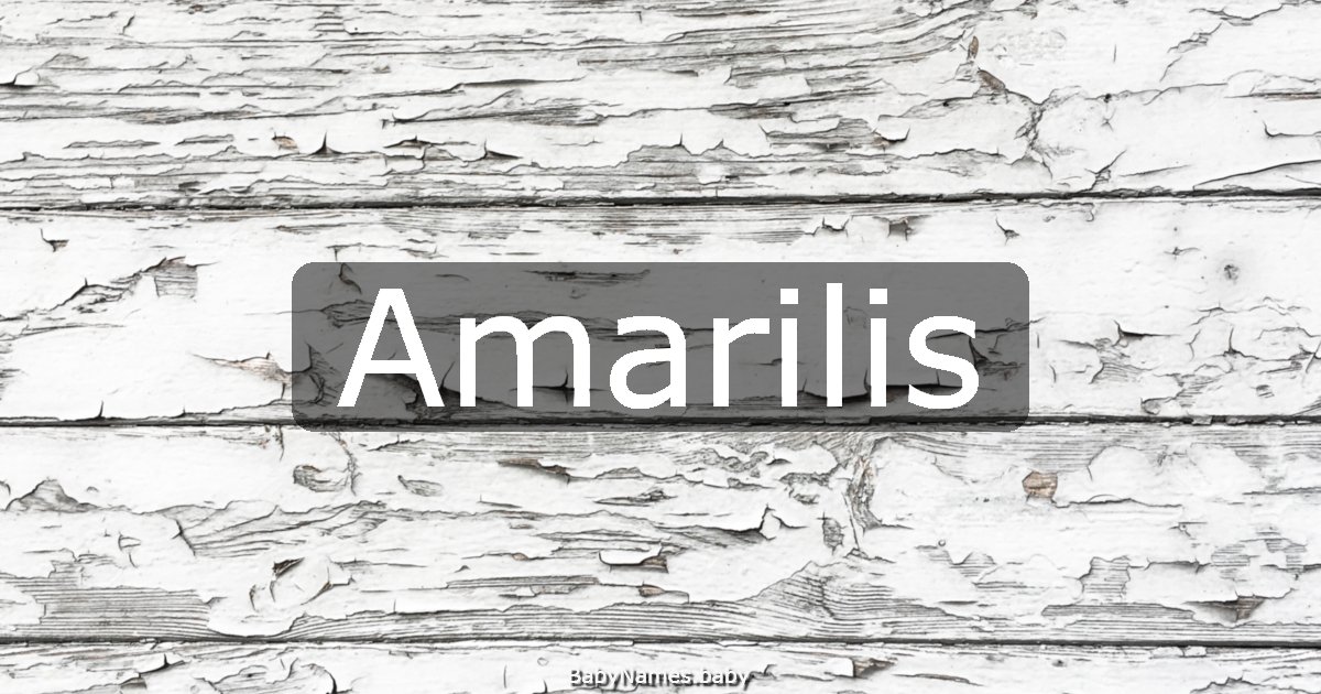 Amarilis