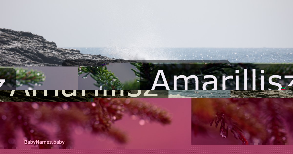 Amarillisz