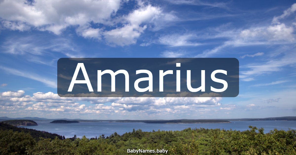 Amarius