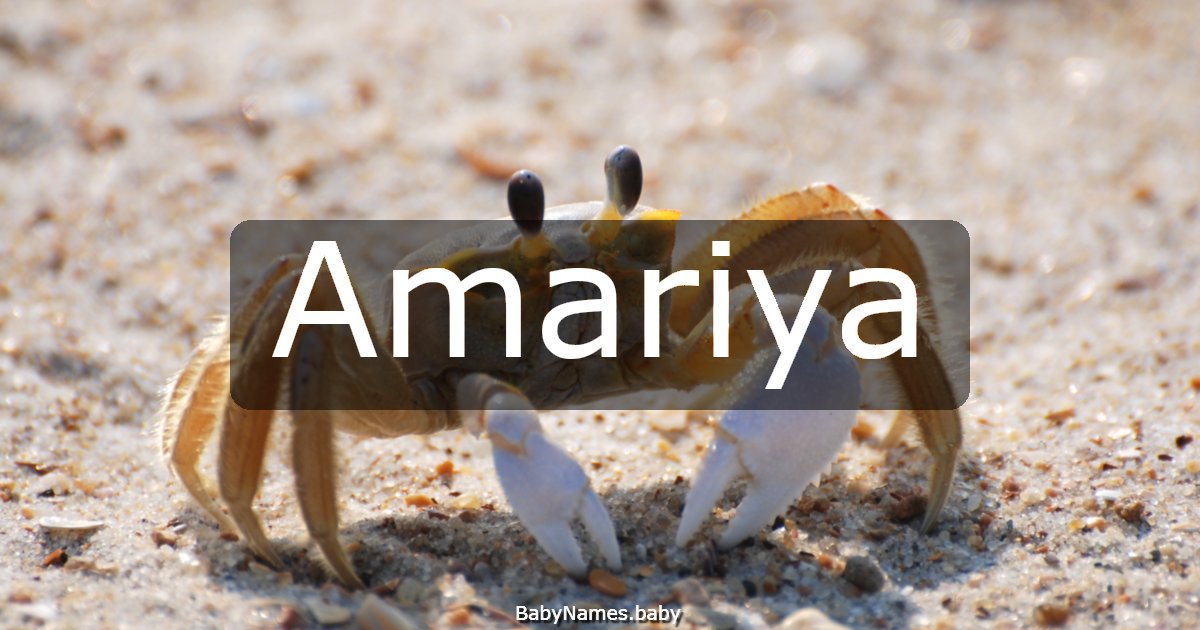 Amariya