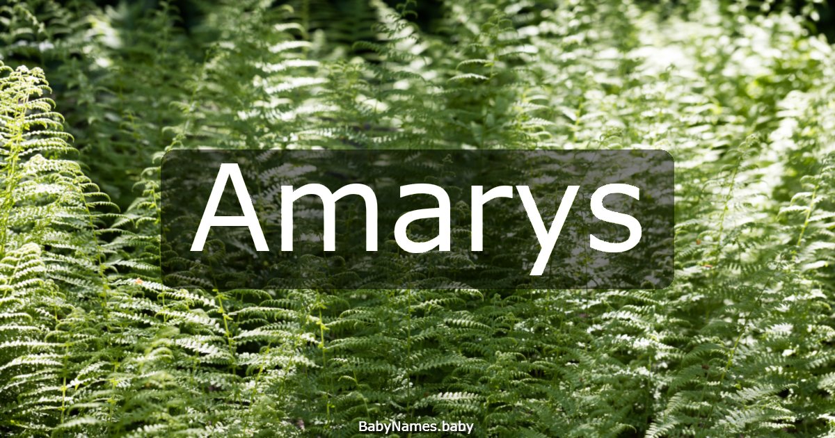 Amarys
