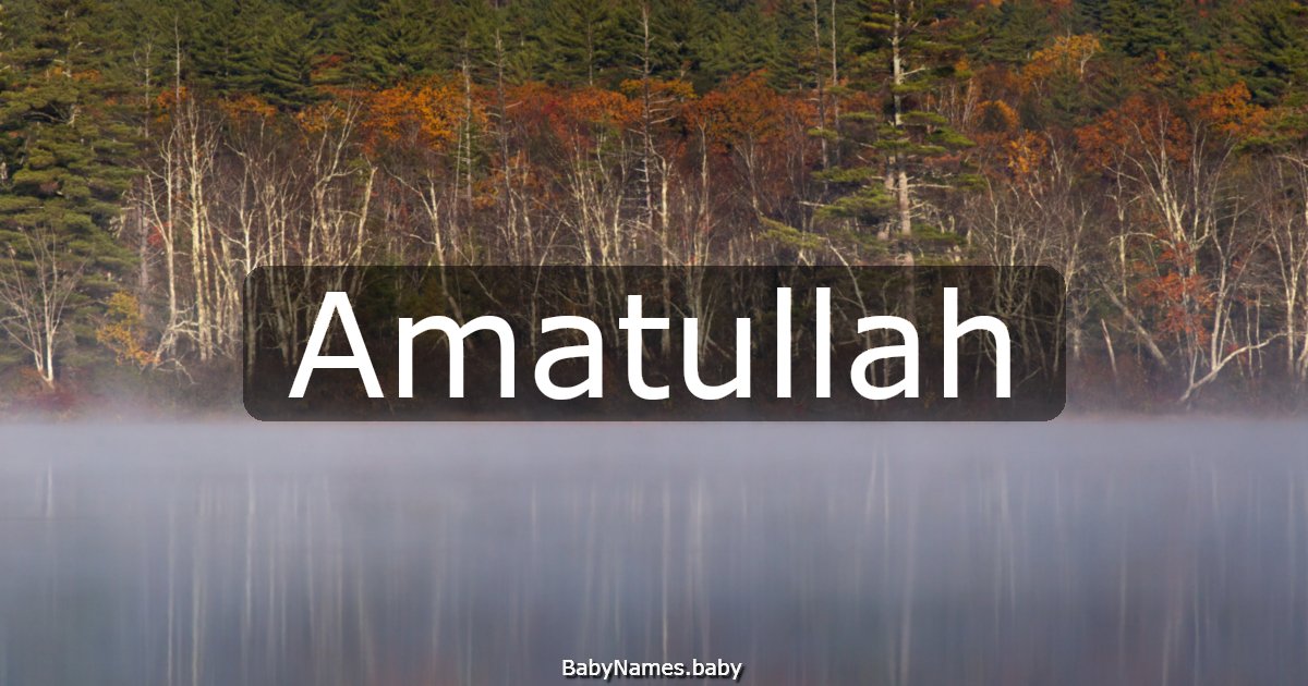 Amatullah