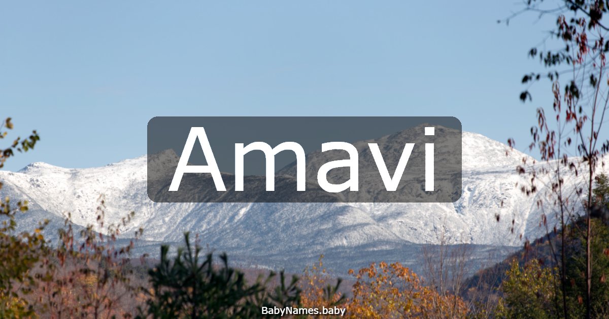 Amavi